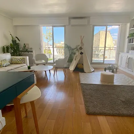 Les Terrasses Quietude Penthouse In 16 * Париж