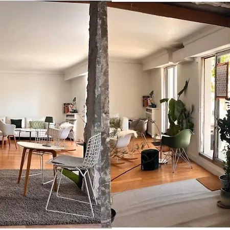 アパート Rare ! 4br Penthouse With Terraces, Up To 7p, Near Champs-elysees *
