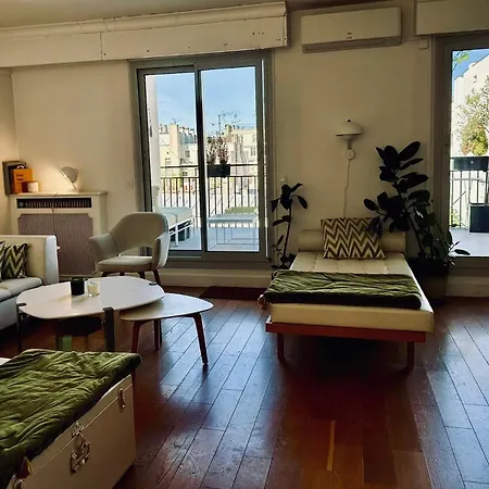 4br Penthouse In Duplex With Terraces, Up To 7p, Near Champs-elysées * Parigi