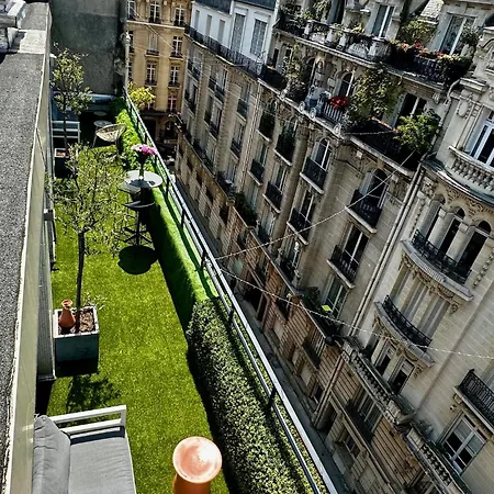 Appartamento 4br Penthouse In Duplex With Terraces, Up To 7p, Near Champs-elysées