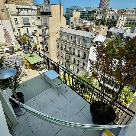 4br Penthouse In Duplex With Terraces, Up To 7p, Near Champs-elysées Appartamento Parigi