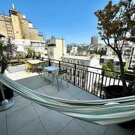 Appartamento 4br Penthouse In Duplex With Terraces, Up To 7p, Near Champs-elysées